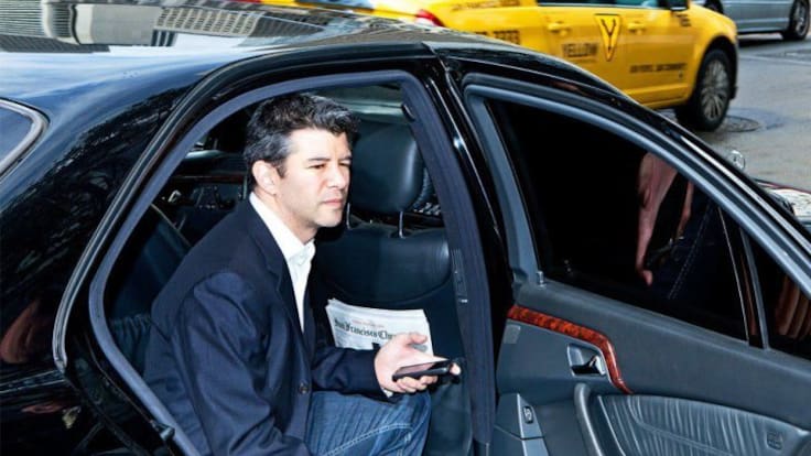 Exhiben al CEO de Uber discutir con uno de sus conductores