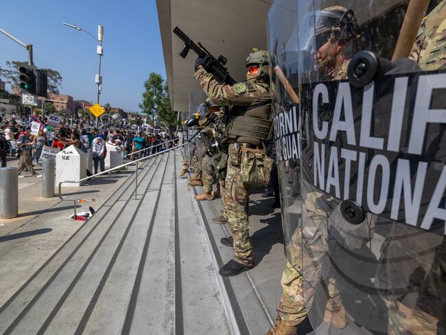 Marines y Guardia Nacional no eran necesarios, no hay ninguna rebelión; crisis fue creada por Trump: Guadalupe Gómez