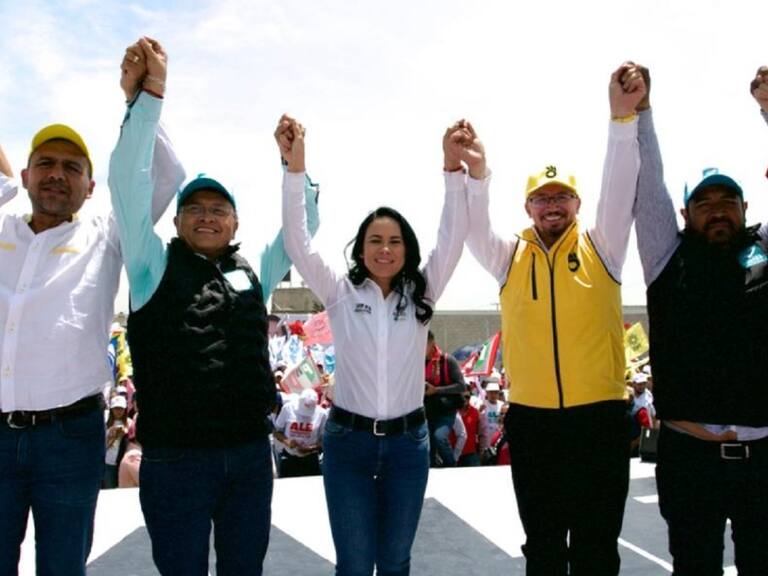 "Esta elección es: Alejandra Del Moral contra Delfina Gómez", asegura Del Moral Vela.