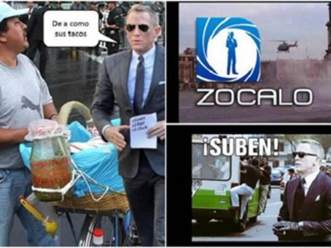 James Bond hace temblar a México (literal)