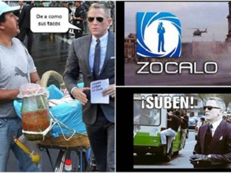 James Bond hace temblar a México (literal)