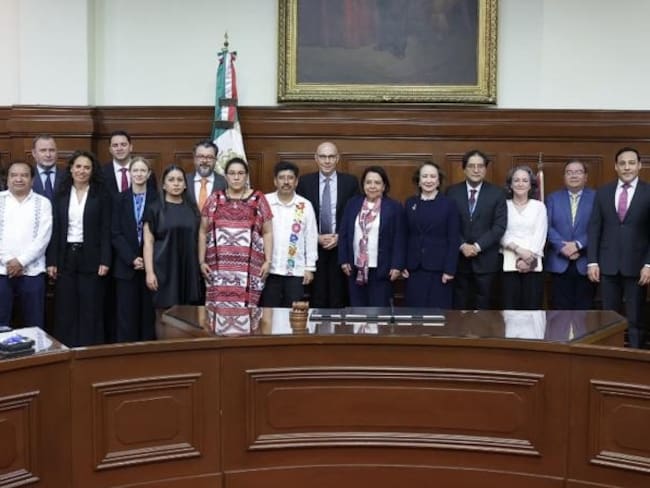 Se reúnen integrantes de la SCJN con Alto Comisionado de la ONU para los Derechos Humanos