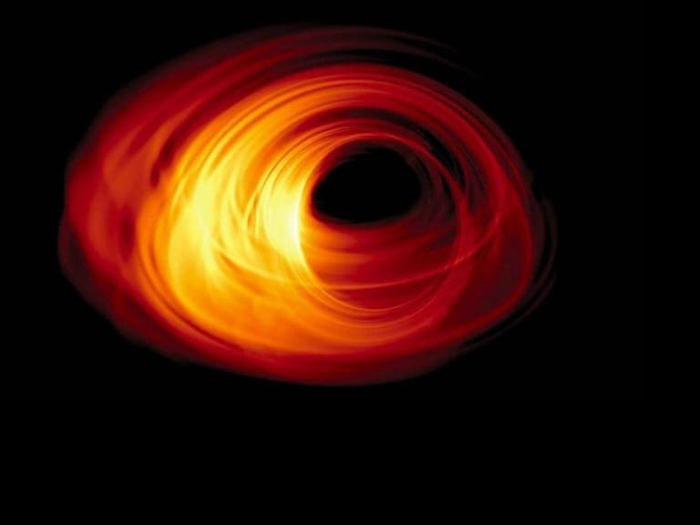 Dan a conocer la primera fotografía de un agujero negro