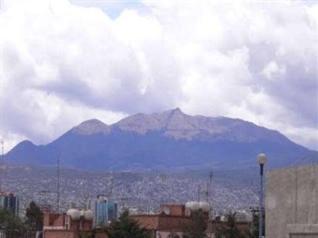 Cae nieve en zona alta del Ajusco