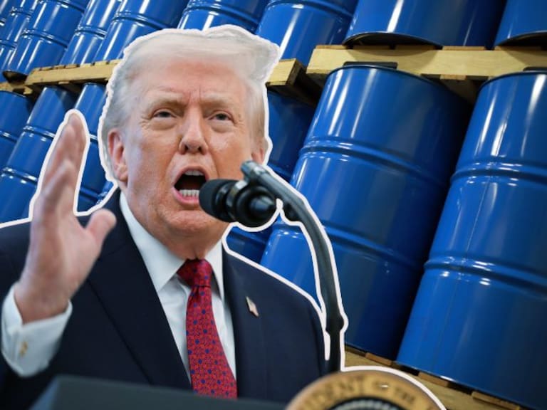 Donald Trump, presidente de Estados Unidos. Getty Images