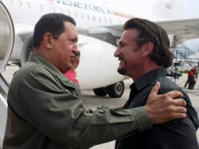 Chávez agradece apoyo de Sean Penn