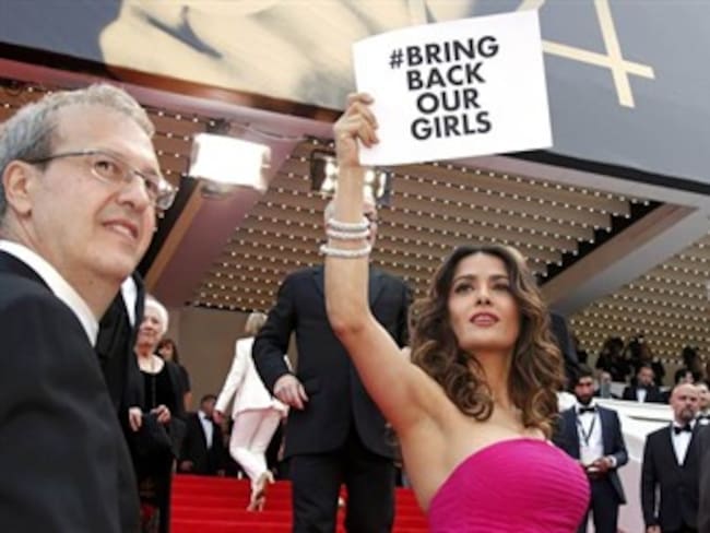 Dedica Salma Hayek a Líbano su última película