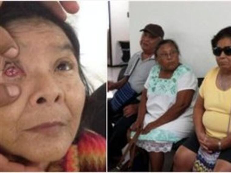 Ingresan al hospital por una cirugía de cataratas y quedan ciegos