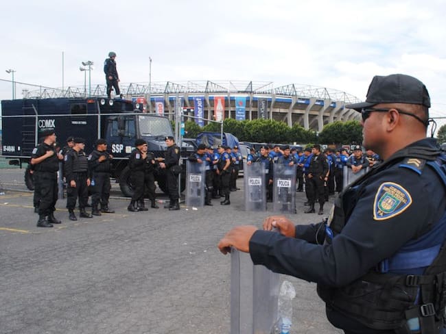 Ponen en marcha operativo en el Estadio Azteca por partido América-Puebla