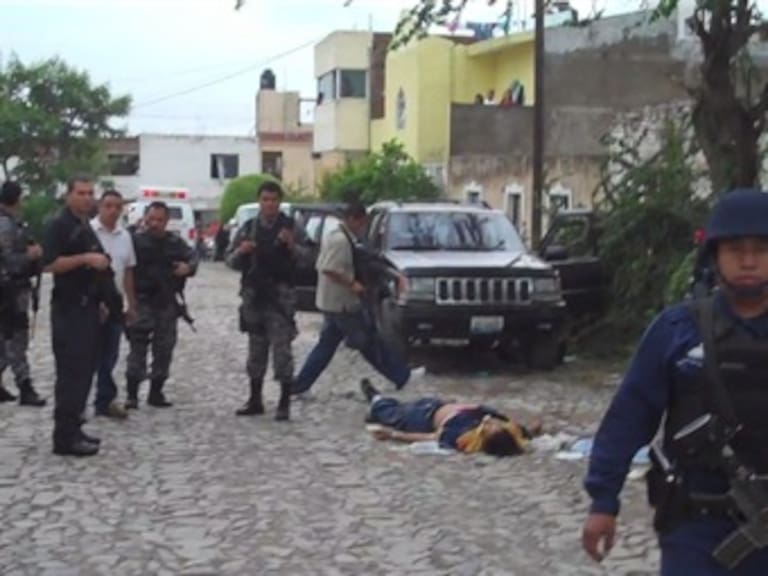 Balacera deja 3 muertos y 5 lesionados en Tlaquepaque, Jalisco
