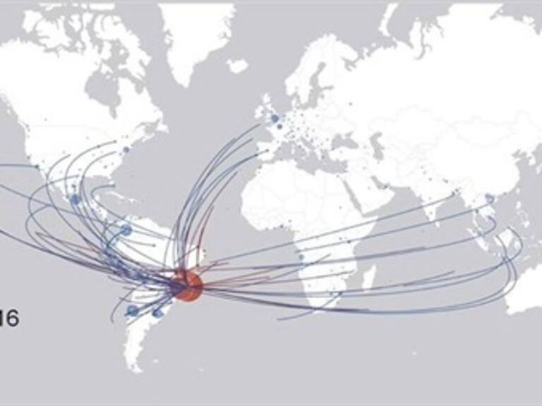 Mexicanos están en el top de visitantes del Mundial, revela Facebook