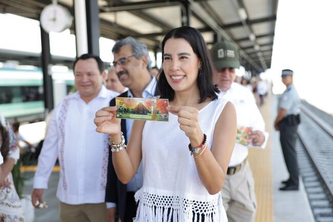 Recorre titular de Sectur ruta del Tren Maya con más de 60 embajadoras y embajadores para promover esta obra de infraestructura, desarrollo y turismo