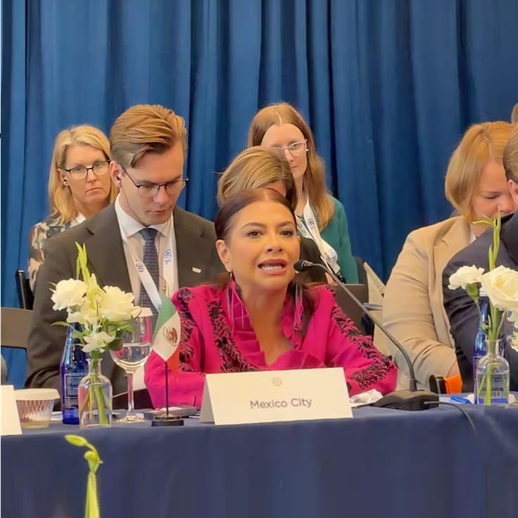 Brugada llama a fortalecer el multilateralismo urbano desde Nueva York