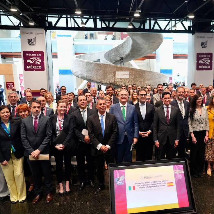 México y España acuerdan ampliar inversiones; Marcelo Ebrard destaca oportunidades del Plan México