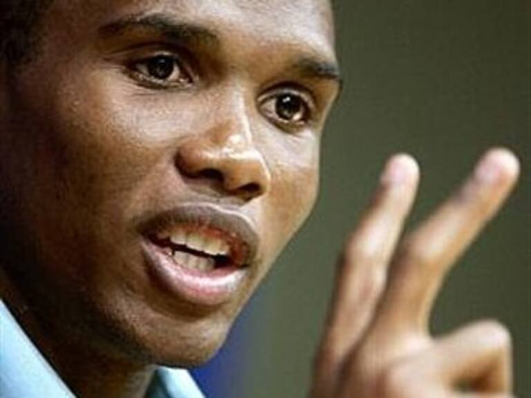 Reclama Eto'o 3 mde al Barça por traspaso