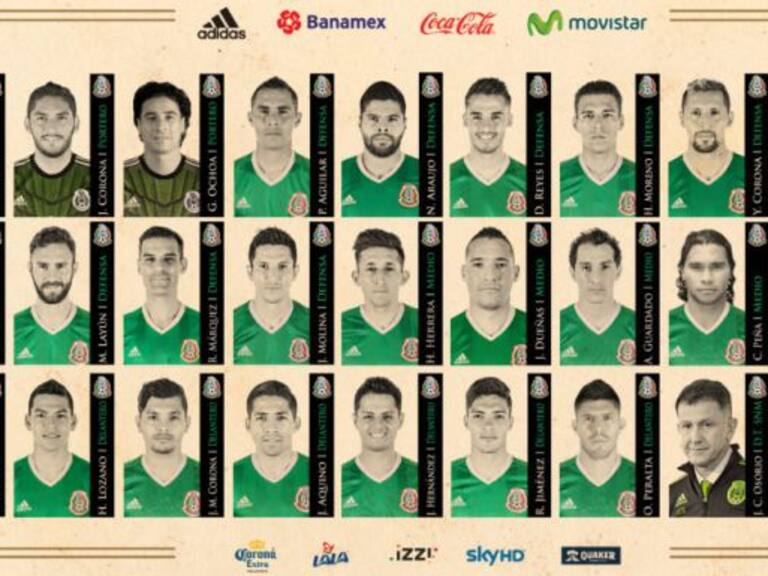 Juan Carlos Osorio anuncia lista de 23 seleccionados que irán a Copa América