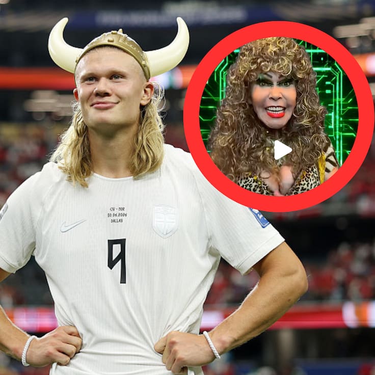 “¡Para mi amor platónico, Haaland!” Así dedicó su nuevo éxito la Tigresa del Oriente al futbolista noruego Erling Haaland | VIDEO