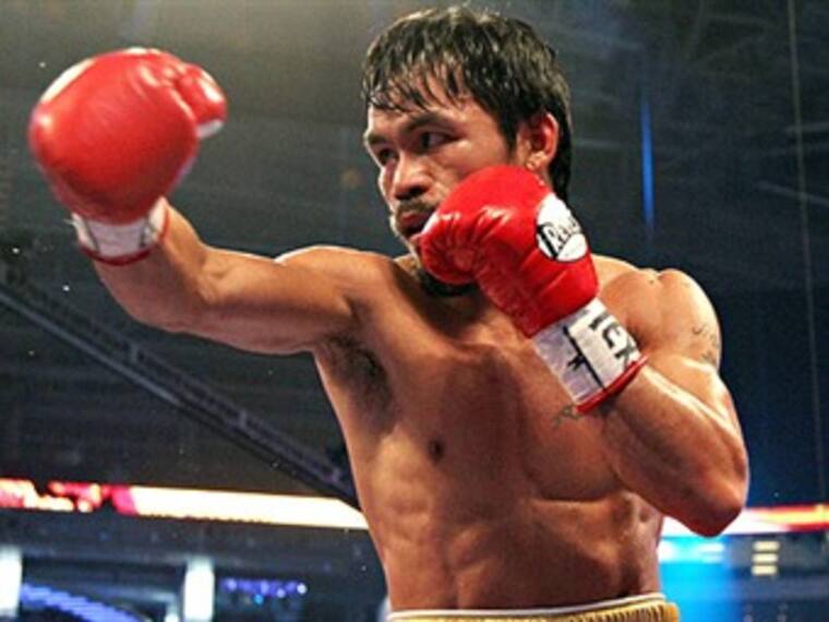 Habla Manny Pacquiao en la presentación de 'La Pelea del Siglo'