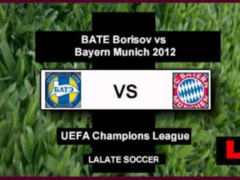Sale derrotado el Bayern Munich en encuentro con BATE Borisov