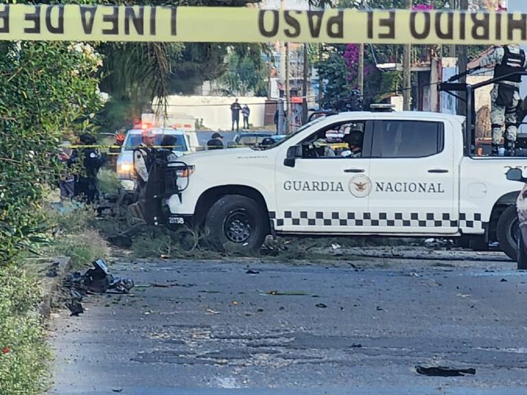 Dos autos bomba estallaron esta mañana en Guanajuato, el saldo tres personas lesionadas