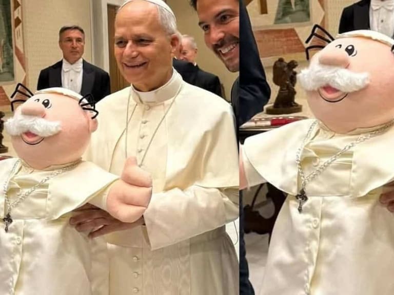 El Papa recibe su propio Dr. Simi