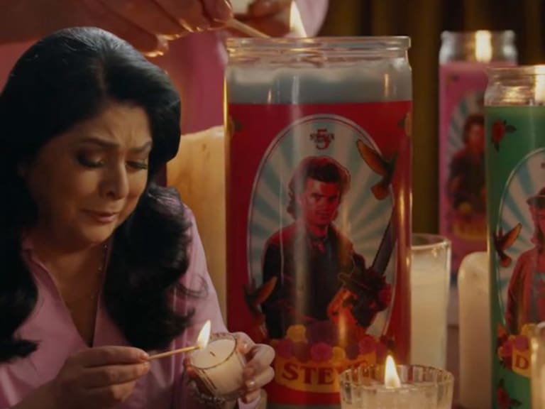 La reacción de Victoria Ruffo no tardó en viralizarse. X-@NetflixLAT