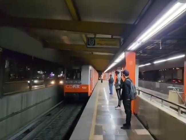 Línea 5 del metro capitalino opera con normalidad