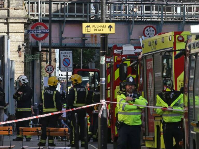 Posible atentado terrorista en metro de Londres