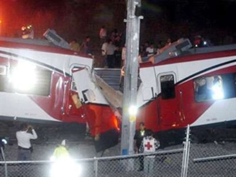 Controlador, culpable del accidente del tren suburbano