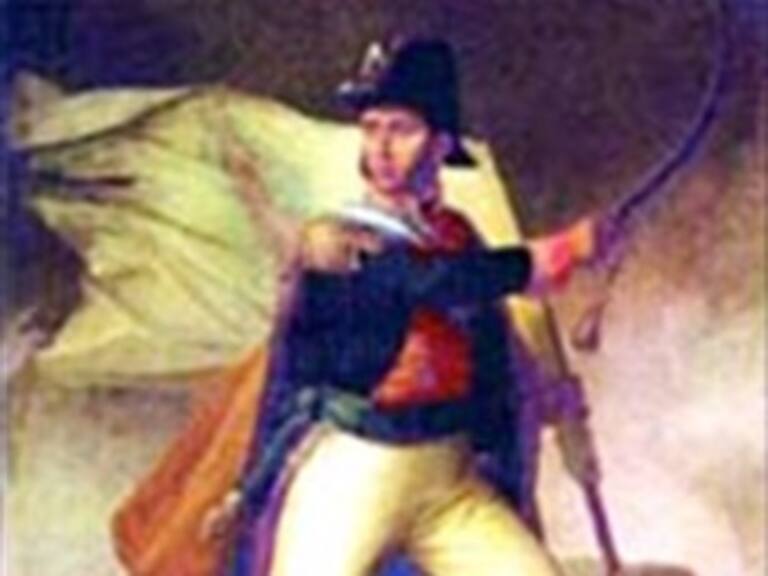 Llegan a México las banderas de Ignacio Allende