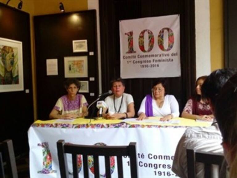 Se celebran 100 años del congreso feminista en Yucatán