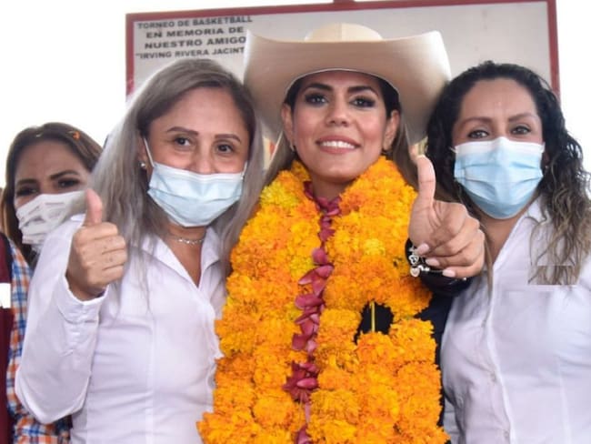 Evelyn Salgado se dijo confiada en ganar la gubernatura de Guerrero
