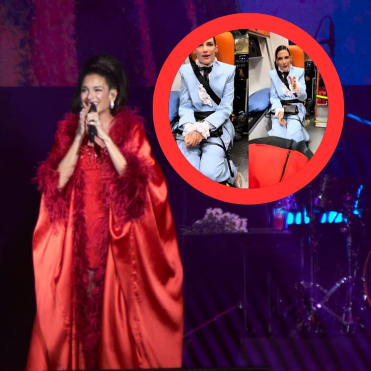 Critican a Natalia Jimenez por usar ambulancia para llegar a concierto; ¿Por qué lo hizo y qué dice la ley sobre actos de este tipo?