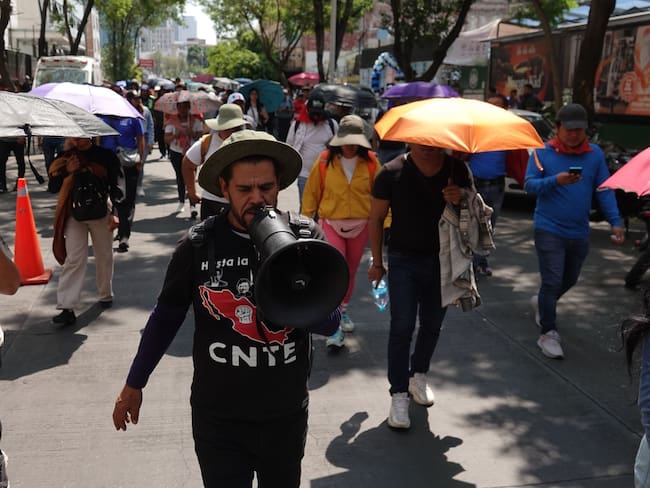 CNTE se manifestará en SEP, INE, Hacienda y medios de comunicación: Vocero Sección 22