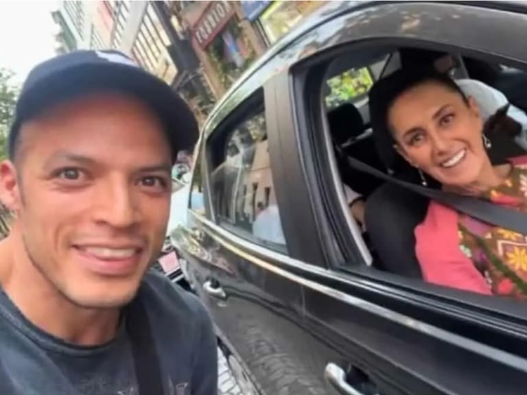 ¿Quién es Enrique Saavedra? El joven que se acercó al auto de Claudia Sheinbaum y le dijo “amor de mi vida”
