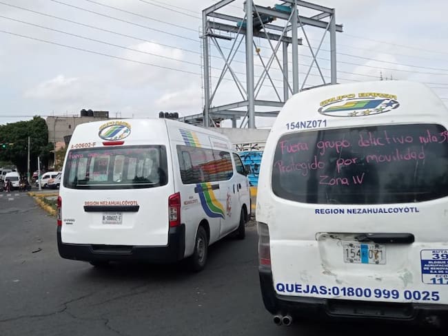 Transportistas del Edomex amenazan con paro y crear grupos autodefensas