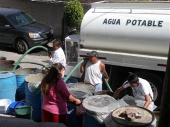 Existen problemas con el abastecimiento de agua. Ramón Aguirre, director del sistema de Aguas del DF. 11/04/13