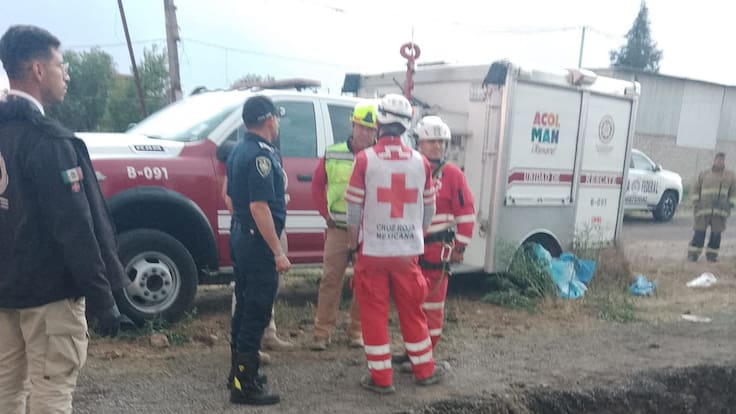 Mueren cuatro personas al derrumbarse túnel huachicolero en Acolman, Estado de México
