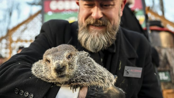 Seis semanas más de invierno, así lo predice Phil durante el Día de la Marmota
