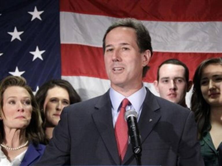 Anuncia Santorum su retiro de la campaña electoral
