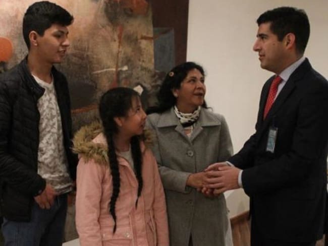 Llega a México familia del expresidente peruano, Pedro Castillo