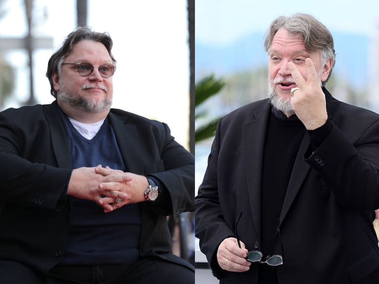 Guillermo del Toro reapareció en Cannes estrenando una nueva apariencia.