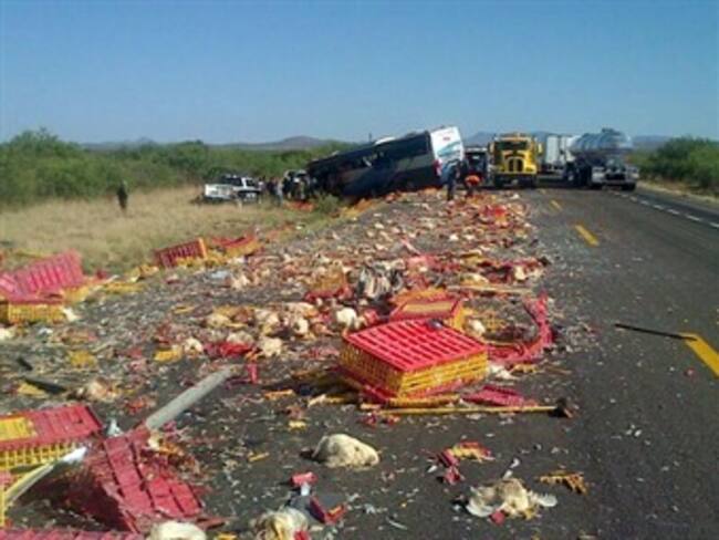 Deja seis muertos choque en Durango