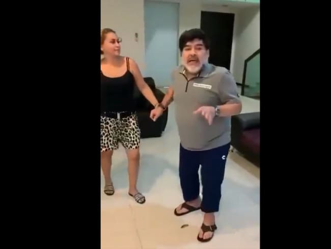Maradona sube polémico video y así reaccionó el internet