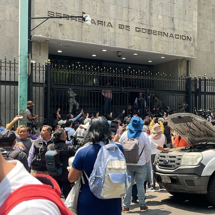 Responsabiliza la CNTE al Gobierno de agresiones sufridas en el Zócalo