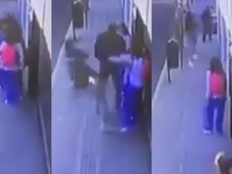 [VIDEO] Una estudiante enfrenta a ladrón y lo electrocuta