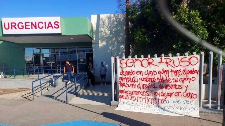 Piden a “El Ruso”, capo buscado por EEUU, que ayude al abasto de medicamentos en Hospital General de Mexicali