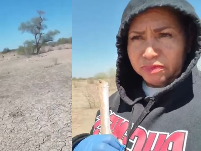 Ceci Flores localiza restos óseos en Sonora; podrían pertenecer a su hijo Marco Antonio