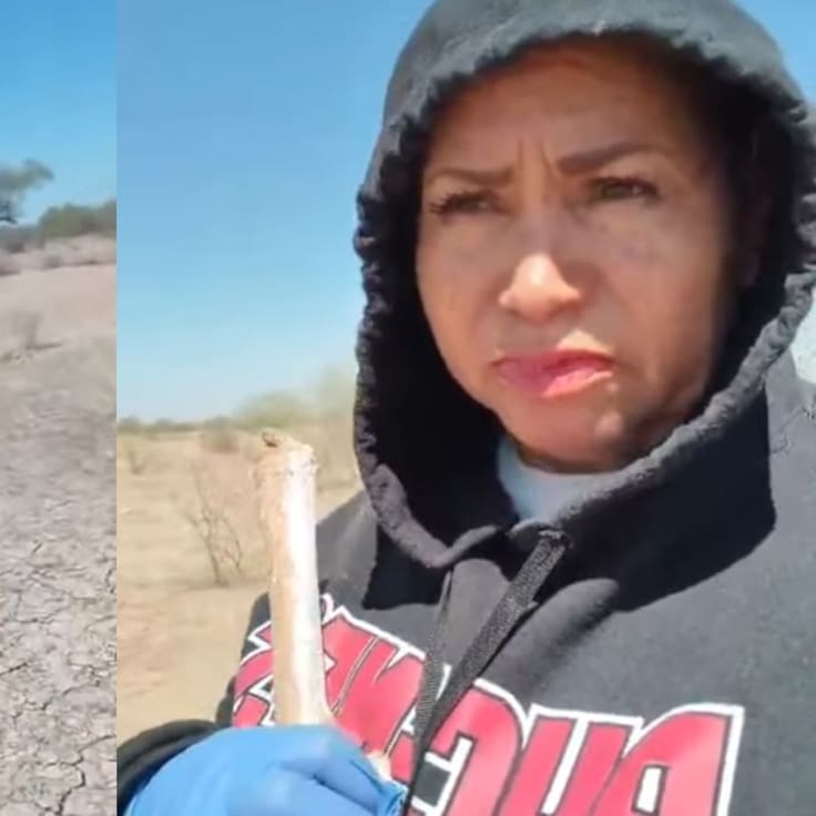 Ceci Flores localiza restos óseos en Sonora; podrían pertenecer a su hijo Marco Antonio