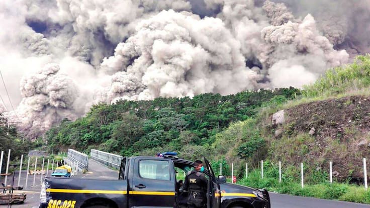 Nubes piroclásticas, verdadera causa de muertes por volcán de fuego en Guatemala